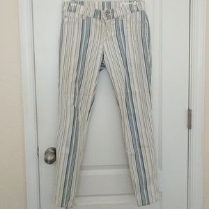 Vince Camuto Striped denim.